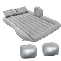 Inflatable Travel Car Bed Air Sofa Two Inflatable Pillow For Car Back Seat