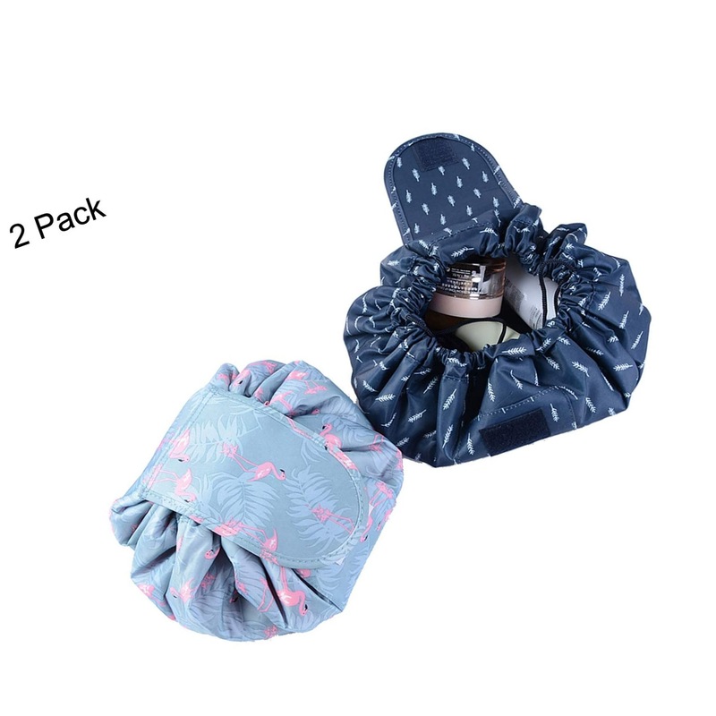 Buy Lazy Makeup Bag Drawstring Cosmetic Bag Magic Travel Pouch Portable