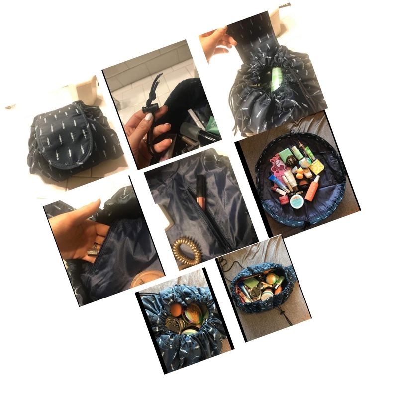 Buy Lazy Makeup Bag Drawstring Cosmetic Bag Magic Travel Pouch Portable