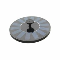 Outdoor Solar Powered Floating Bird Bath Water Fountain Pump Garden Pond Pool
