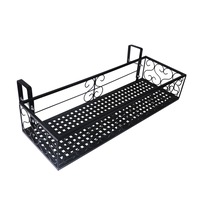 Plant Holder Plant Stand Hanging Flower Pot Basket Garden Wall Rack Shelf