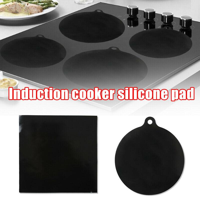 Buy Reusable Induction Cooktop Mat Protector Nonslip Silicone Heat