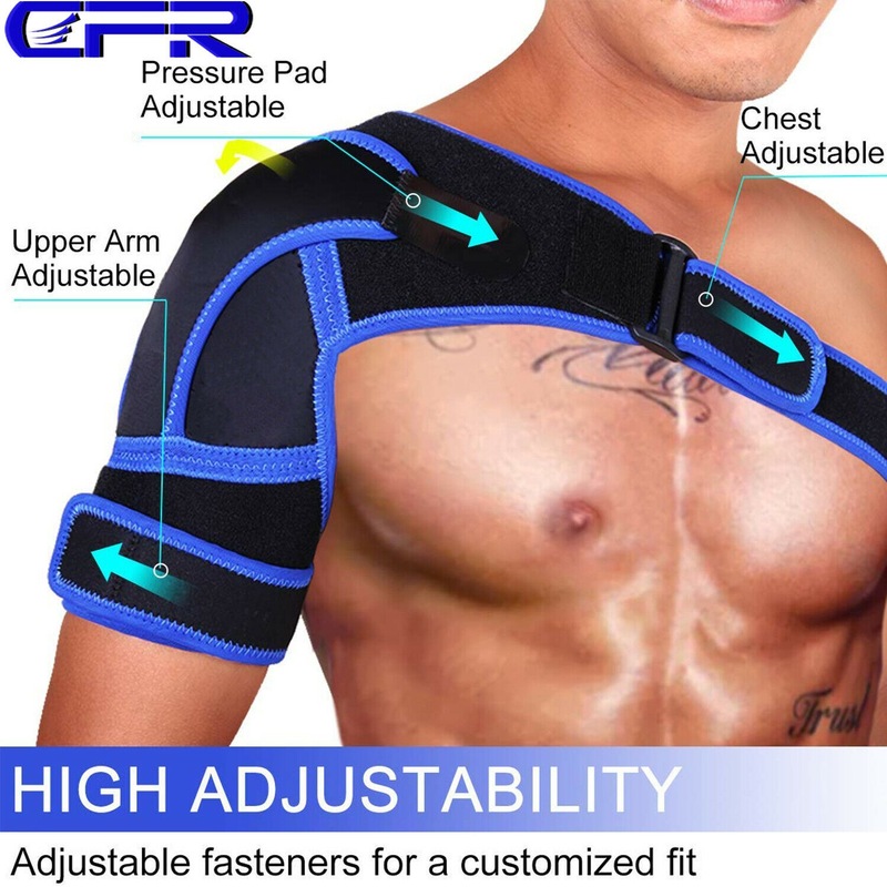 Buy Shoulder Brace Rotator Cuff Pain Relief Support Therapy Belt Sleeve