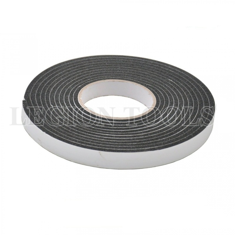 Buy Weather Stripping Sponge Foam Strip Tape Draught Excluder Door ...