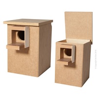 Avi One Wooden Lovebird Nest Box 22546