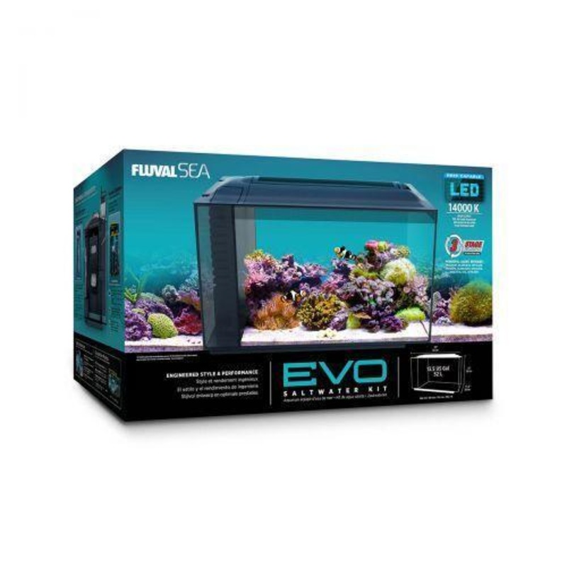 Buy Fluval Sea Evo Saltwater Nano Aquarium Set 52L MyDeal