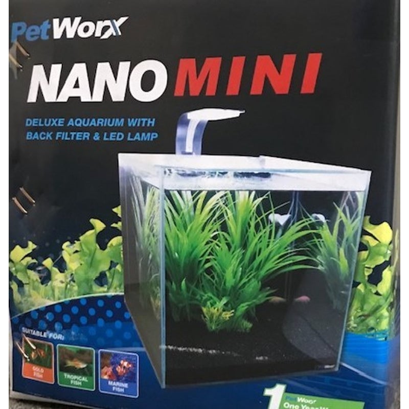 Buy Petworx Nano Mini Aquarium 10L - MyDeal