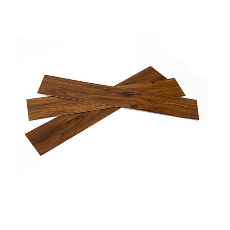 Buy 16Pcs Vinyl Floor Tiles Self Adhesive Flooring Walnut Wood Grain