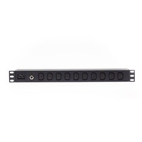 1Ru 10 Way C13 Horizontal Rack Mount Pdu Power Rail