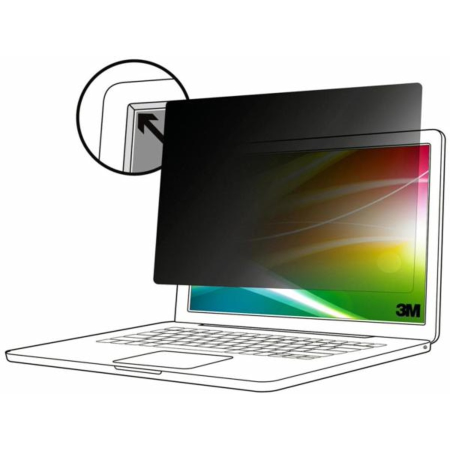 Buy 3M Bright Screen Privacy Filter 15.6in 16:9 Laptop Anti-glare Blue ...