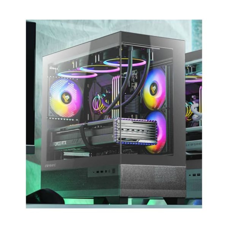 Antec Cx500M Argb Seamless Matx Itx Usb C Up To 6 Fans