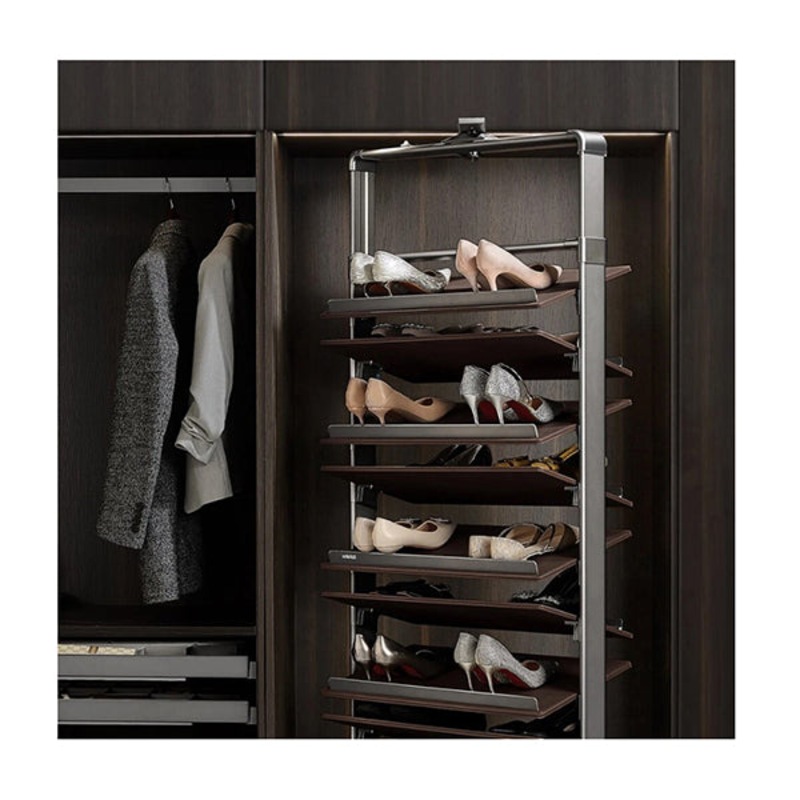 Buy B Series Rotating Shoe Rack 12Tier Fits 800900mm Natural