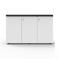 Cupboard Swing 3 Door Natural White 1500X450X730Mm