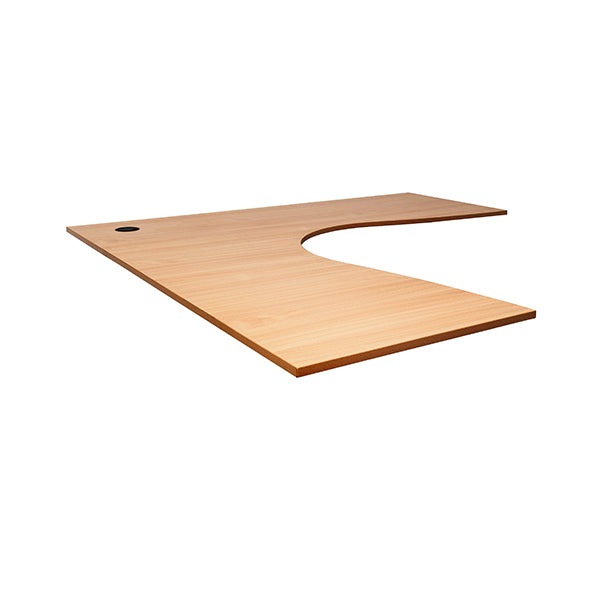 Express Corner Workstation Top Beech 1800Mm X 1800Mm W