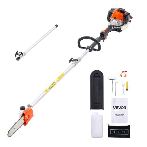 Buy Gas Pole Saw 25CC 2-Stroke Cordless Tree Trimmer 20.3 cm Cutting ...