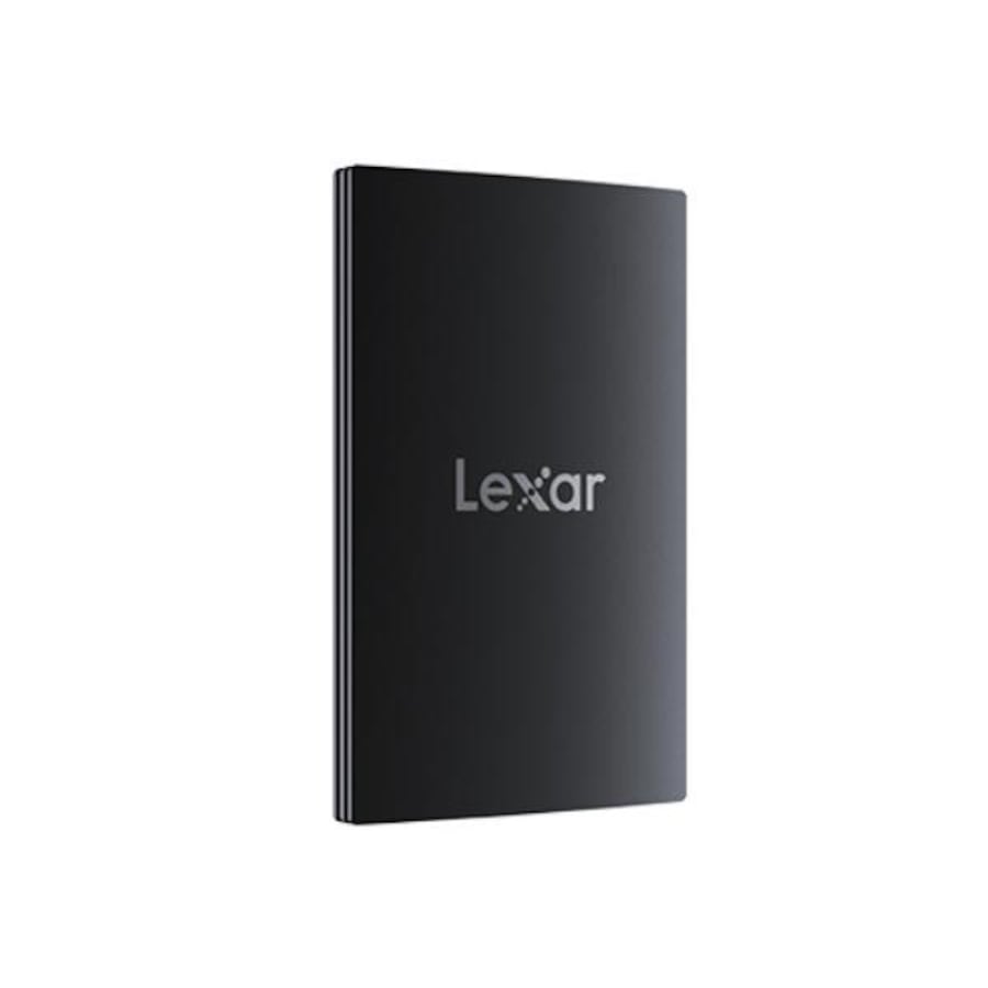 Lexar SL500 Portable SSD 2TB with magnetic assembly for attaching to smartphones or camera with MagSafe. 5 year Wty Black