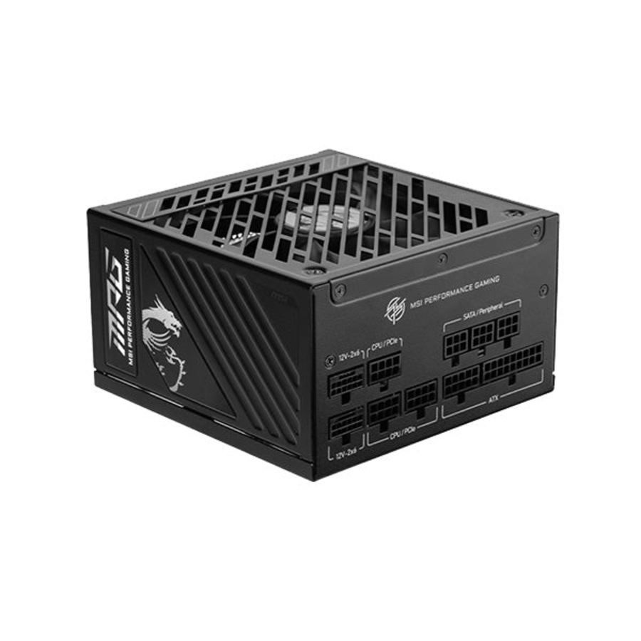 Buy MSI Mag A1250Gs Pcie5 Atx Power Supply Unit 80 Plus Gold Fully ...