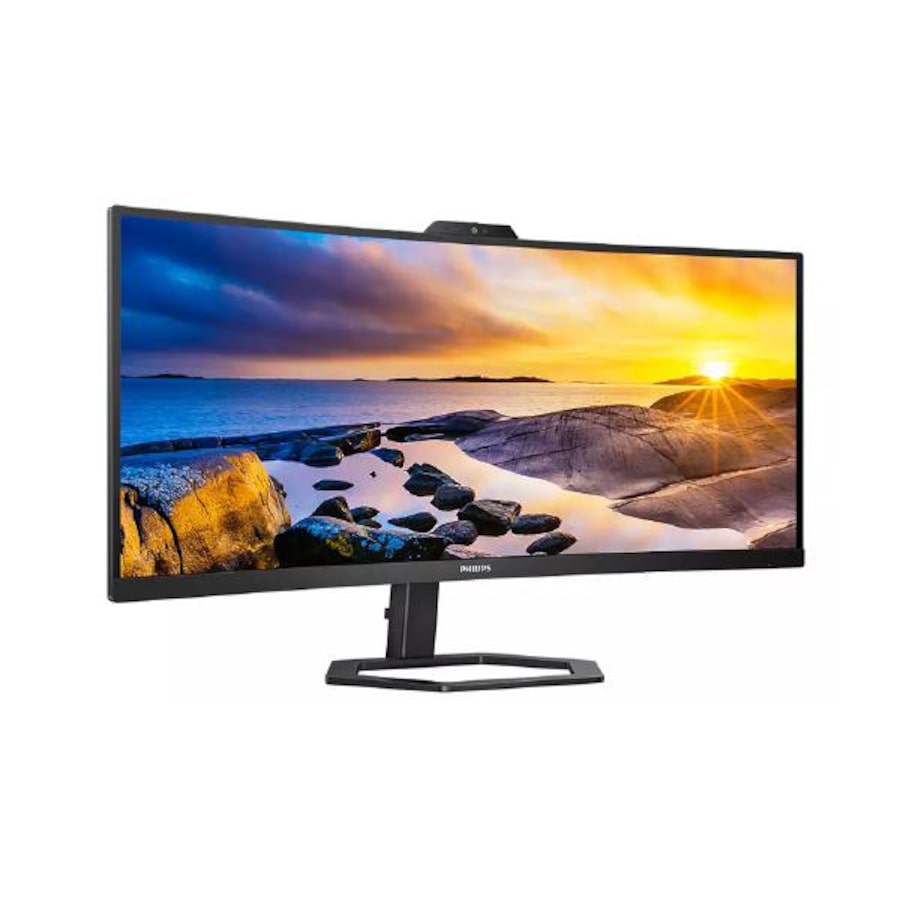 Philips 34E1C5600HE 34in 21:9 Ultrawide QHD 3440x1440 VA Home Curved Monitor HDMI DP 65W USB-C/PD USB-C Docking USBHub SPEAKERS Webcam 3YR WTY