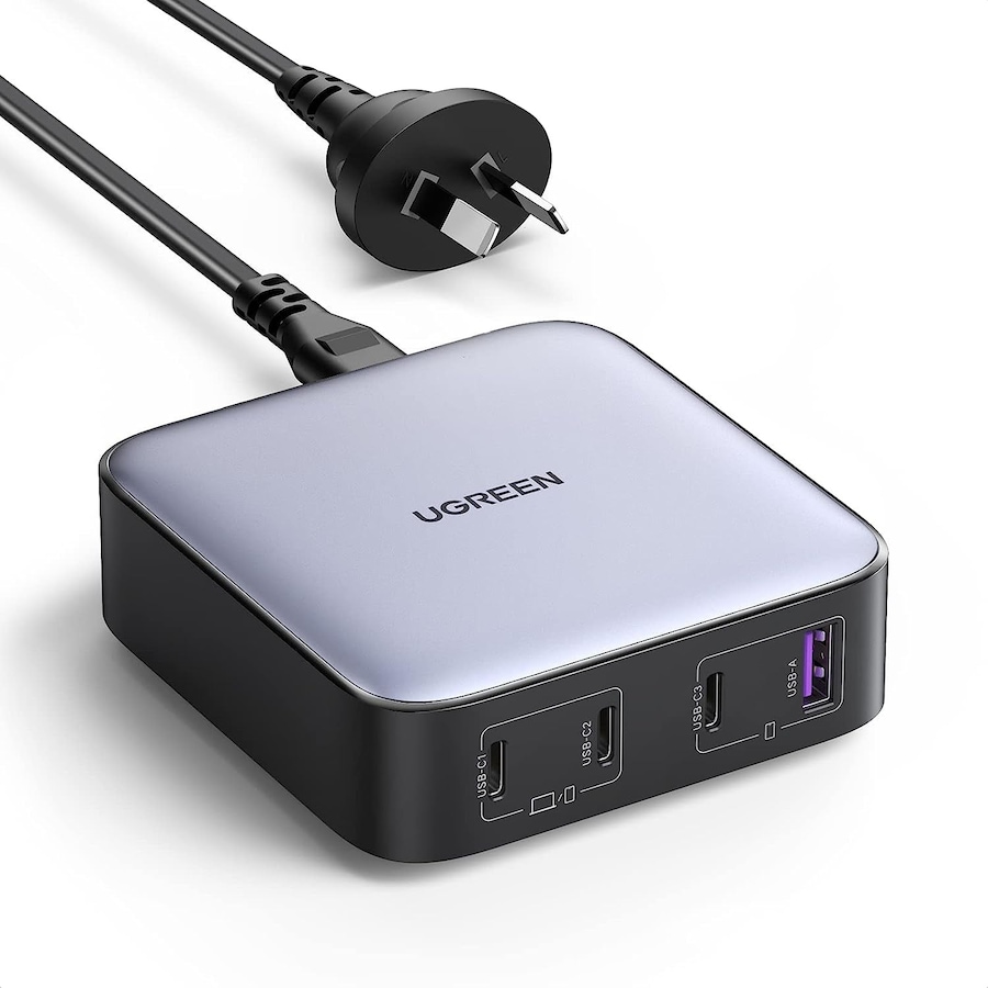 UGREEN 15613A 100W USB-C Charger, Nexode 4-Port GaN II Charging Station