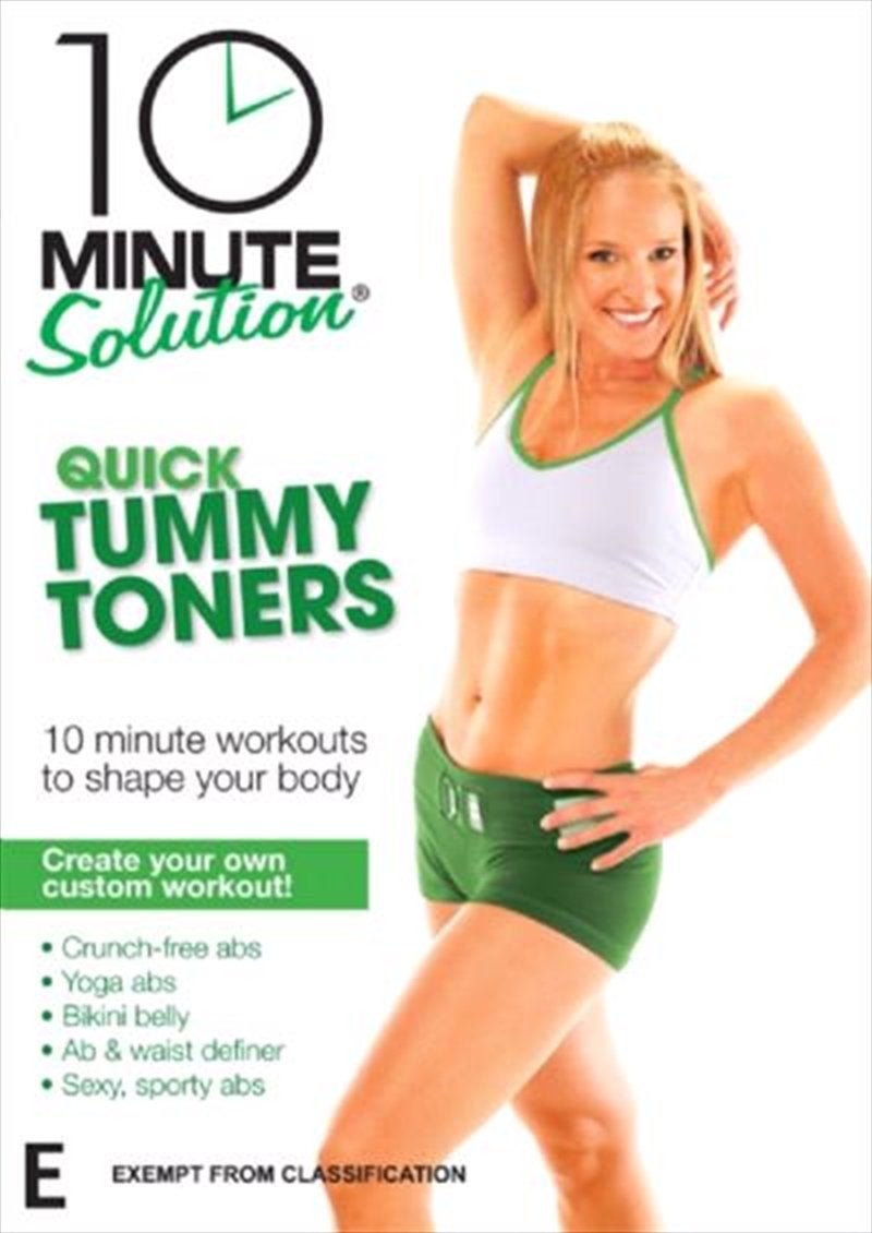 10 Minute Solution: Quick Tummy Toners DVD