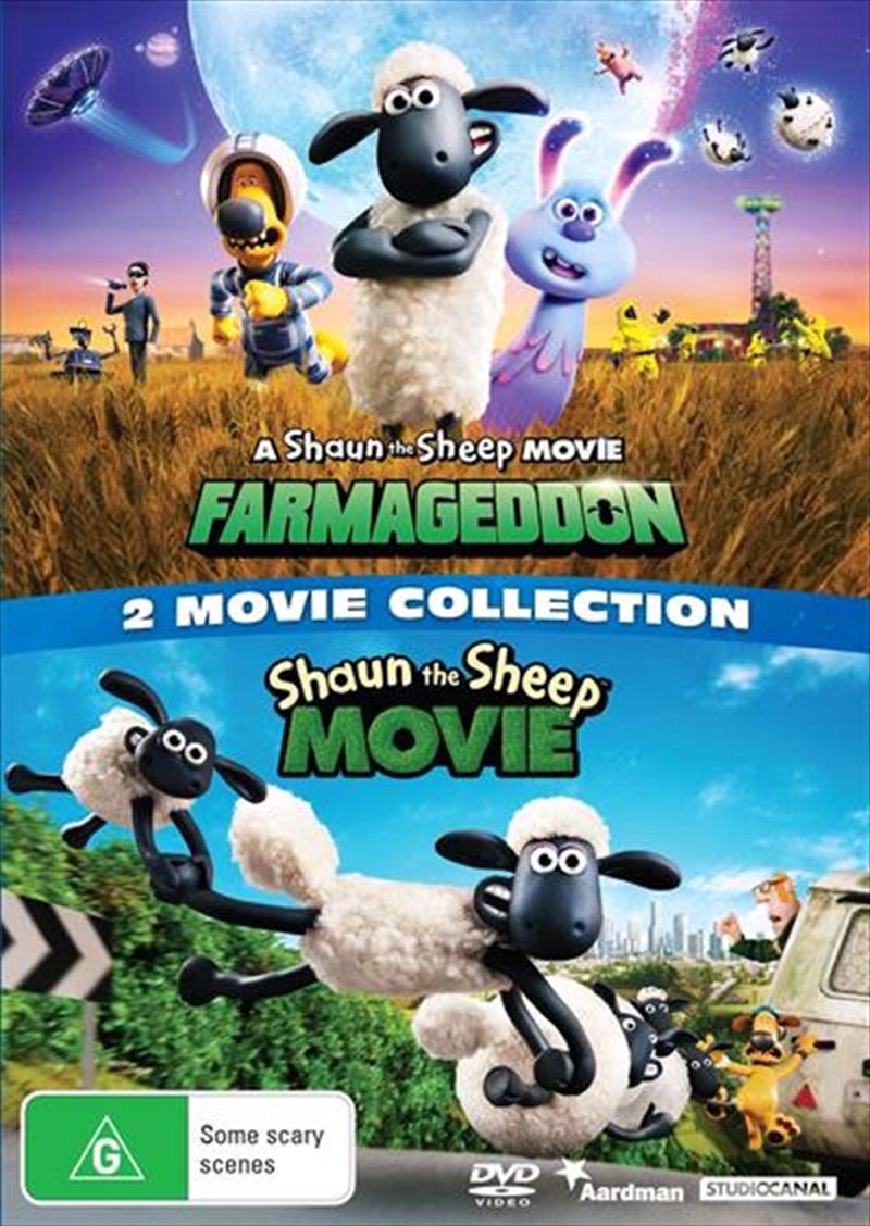 A Shaun The Sheep Movie - Farmageddon / Shaun The Sheep Movie - Double Pack - Franchise Pack DVD