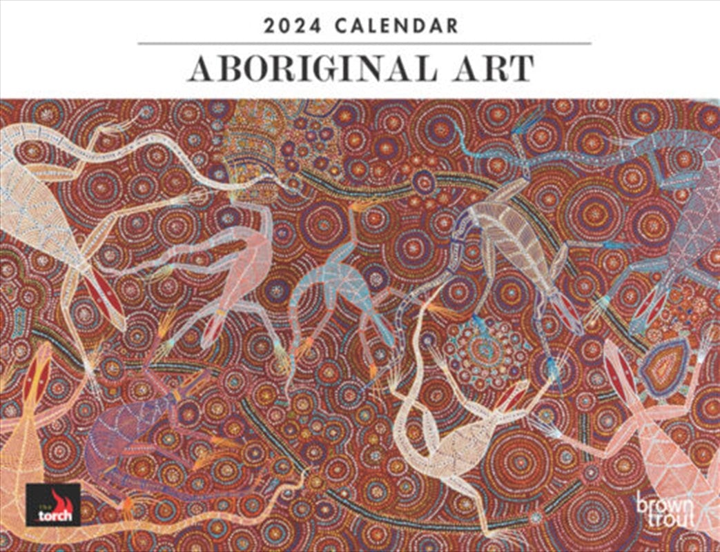 Buy Aboriginal Art 2024 Horizontal Calendar MyDeal   Aboriginal Art 2024 Horizontal Calendar 10629253 00 