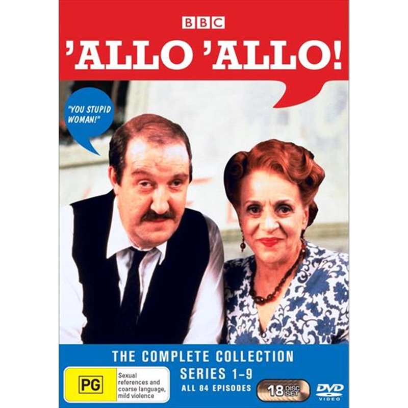 Buy 'Allo 'Allo! - Season 1-9 - Series Collection DVD - MyDeal