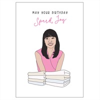 Birthday Card Spark Joy
