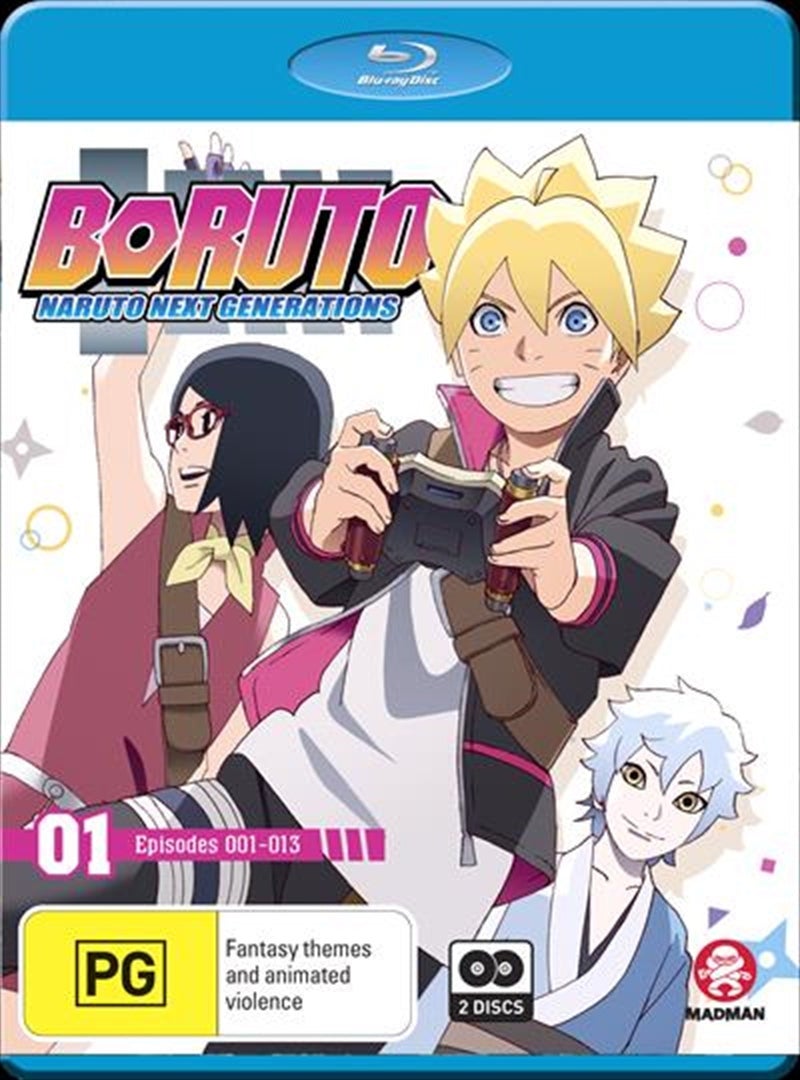 Boruto Naruto Next Generations Part 1 Eps 1 13 Blu ray