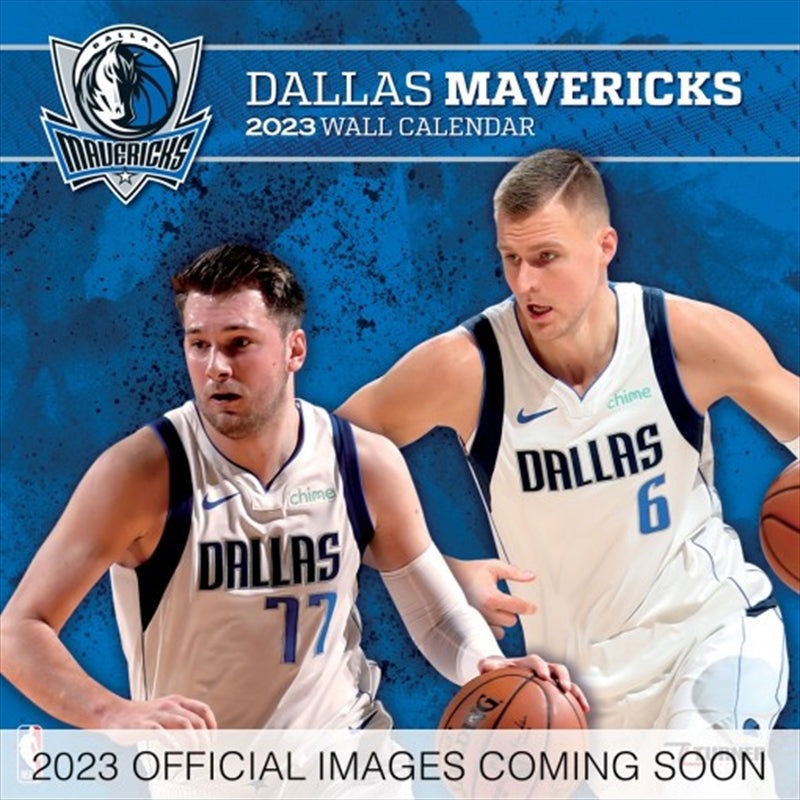 Buy Dallas Mavericks Team Square Calendar 2024 MyDeal