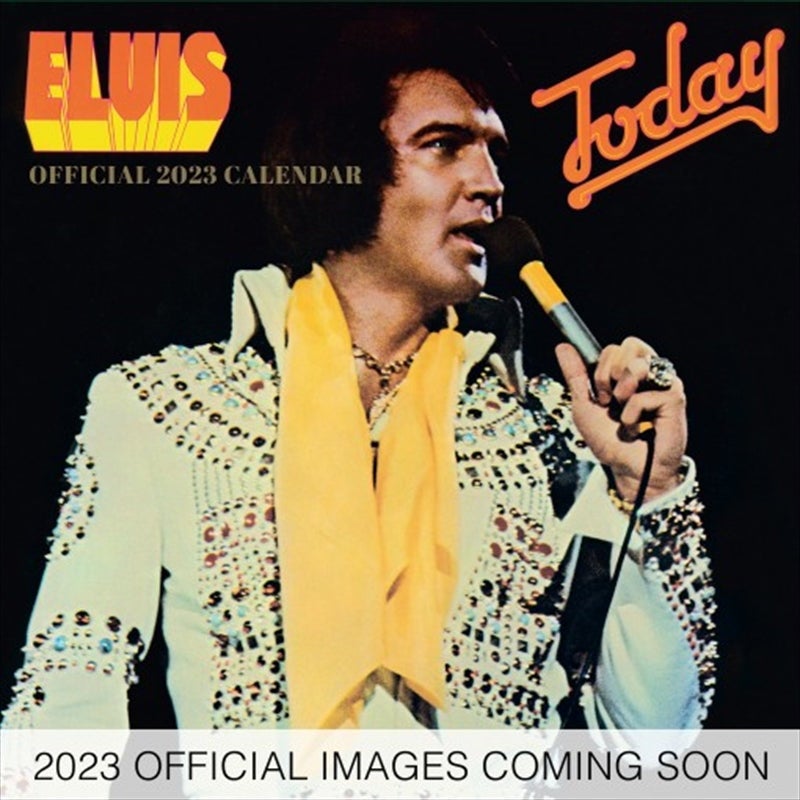 Buy Elvis Collectors Edition Record Sleeve Calendar 2024 - MyDeal