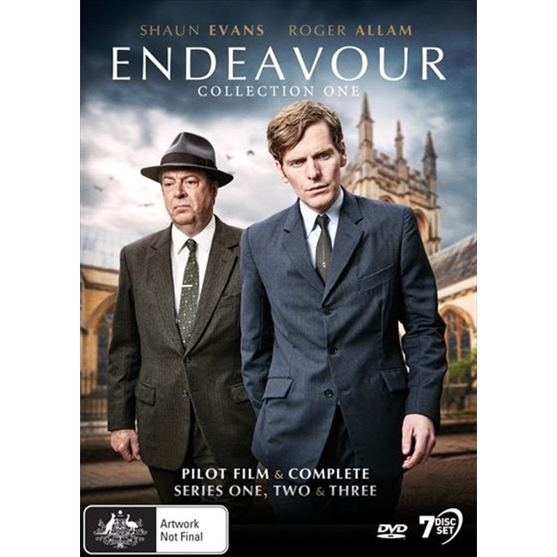 Buy Endeavour - Series 1-3 - Collection 1 - + Pilot DVD - MyDeal