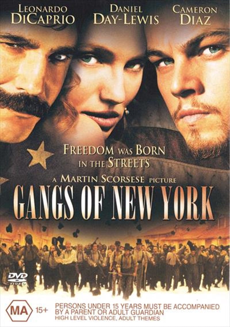 Gangs Of New York DVD