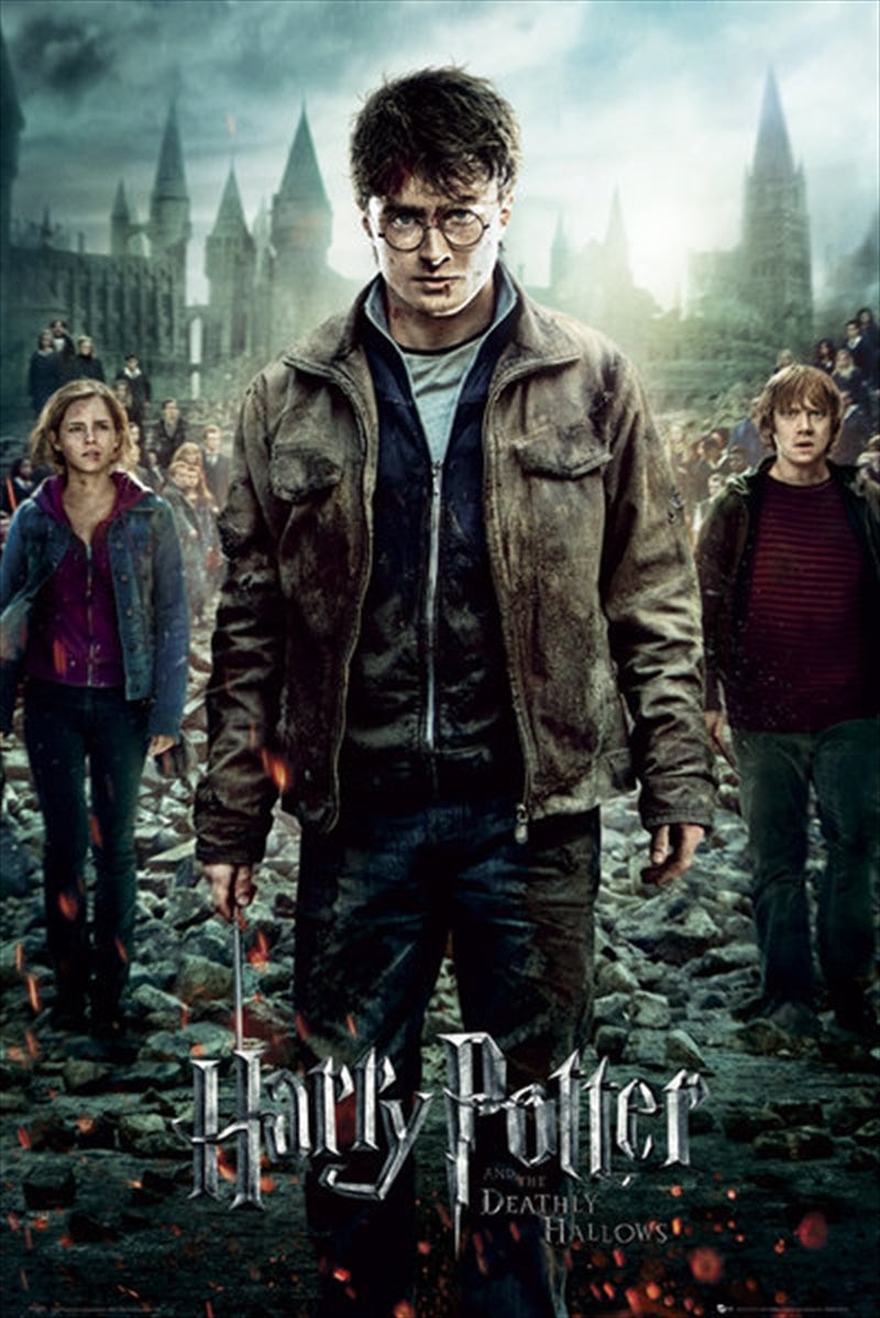 Buy Harry Potter Deathly Hallows Part 2 One Sheet Poster MyDeal