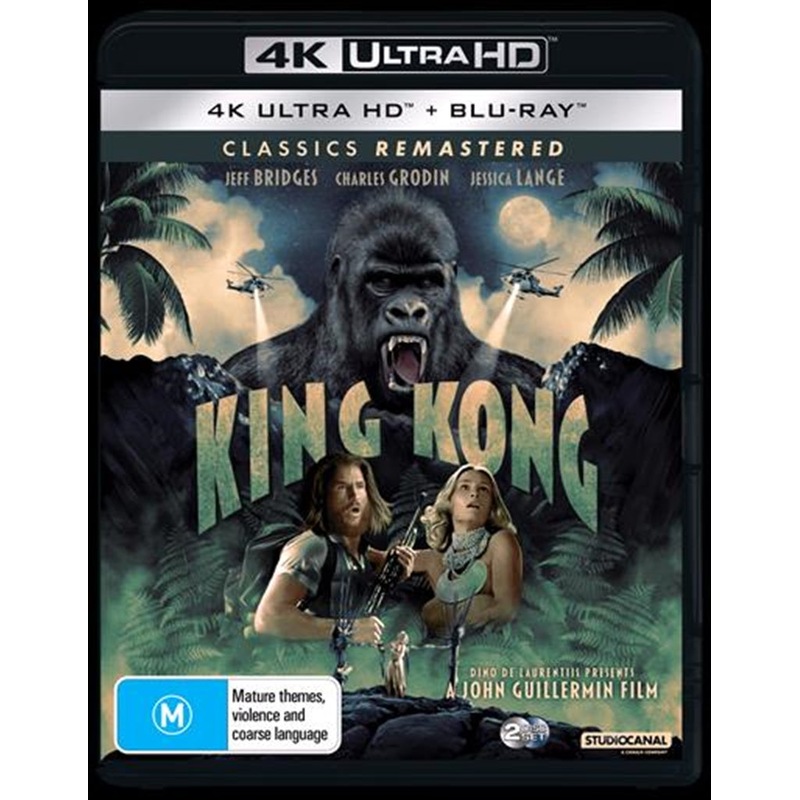 Buy King Kong UHD Classics Remastered MyDeal