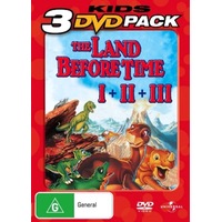 Land Before Time / The Great Valley Adventure / The Time of the Great Giving DVD