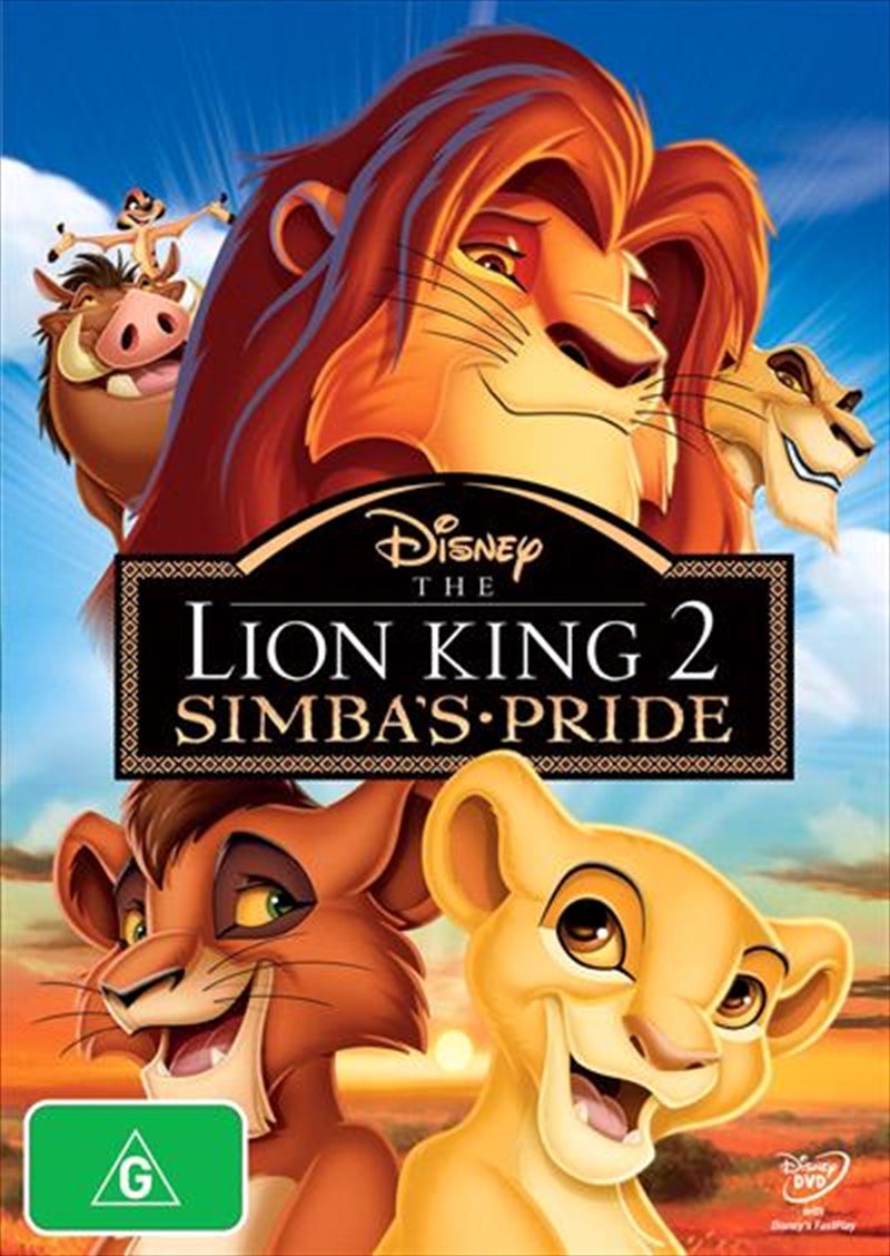 Lion King 2 - Simba's Pride , The DVD