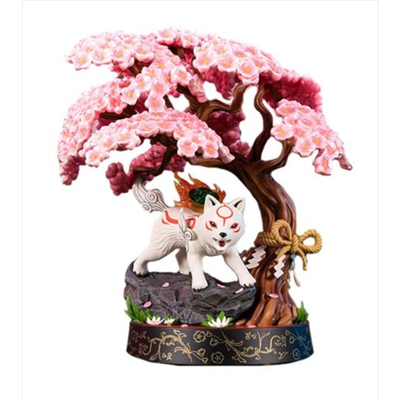 Buy OkamiAkamidenChibiterasuPVCStatue MyDeal