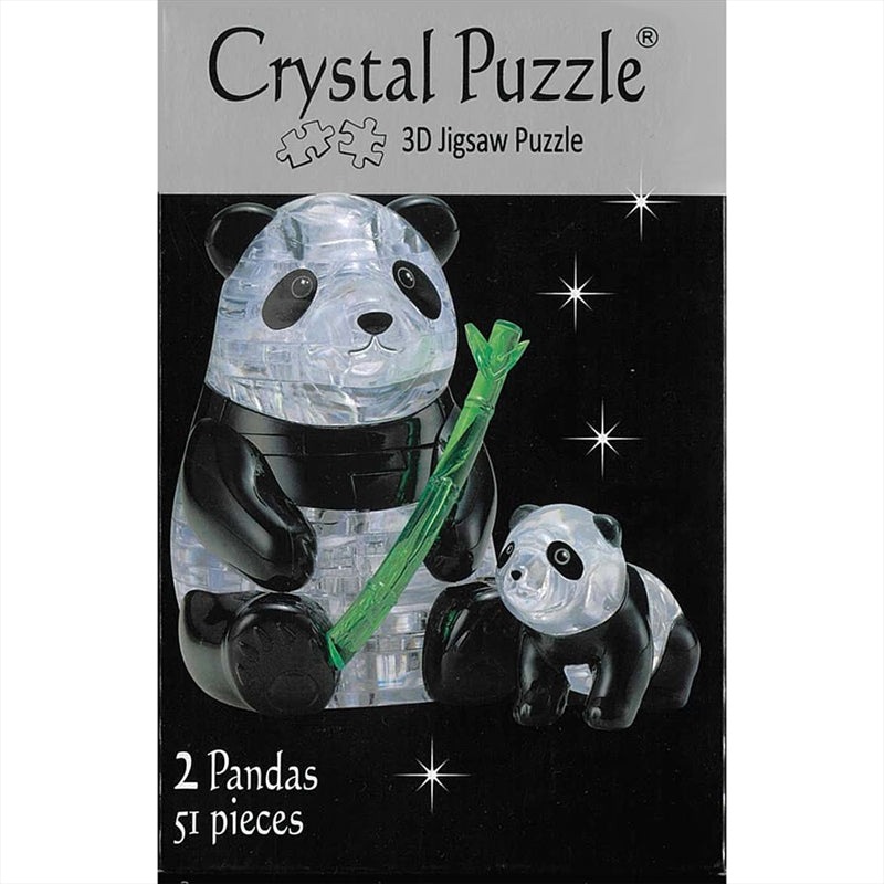Buy Panda Pair 3D Crystal Puzzle MyDeal