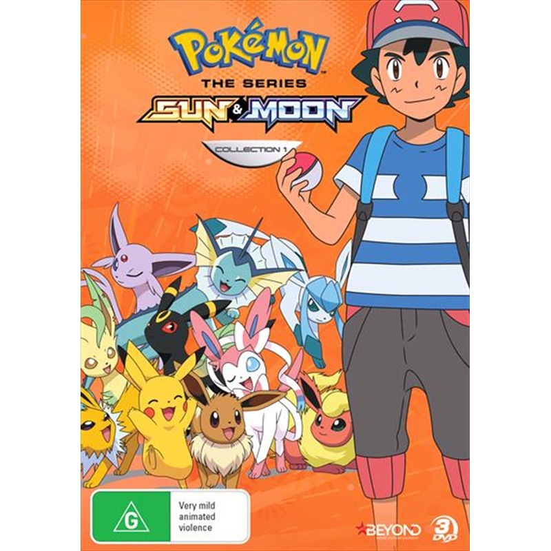 Buy Pokemon The Series - Sun and Moon - Collection 1 DVD - MyDeal