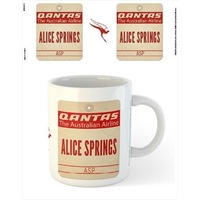 Qantas - Alice Springs Destination Tag-Mug