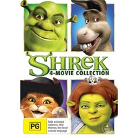 Shrek The Whole Story Quadrilogy Boxset DVD