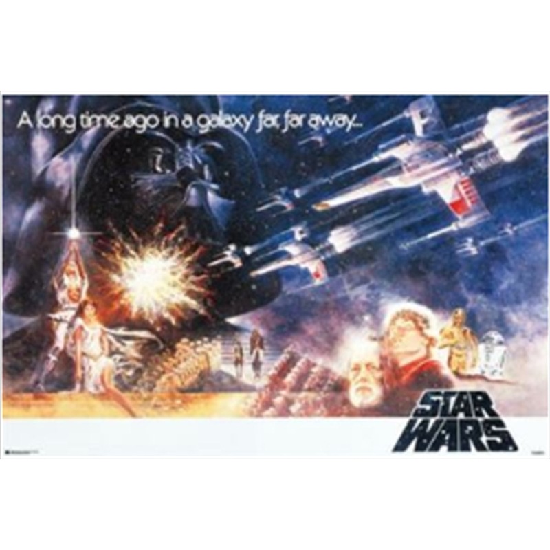 Buy Star Wars Classic-A New Hope Landscape-Poster - MyDeal