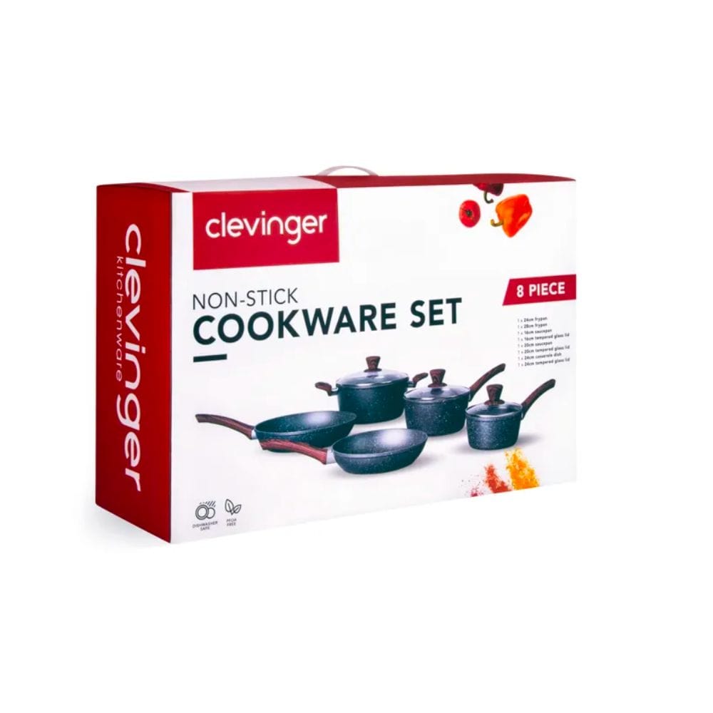Clevinger 5 Piece Non-Stick Cookware Set