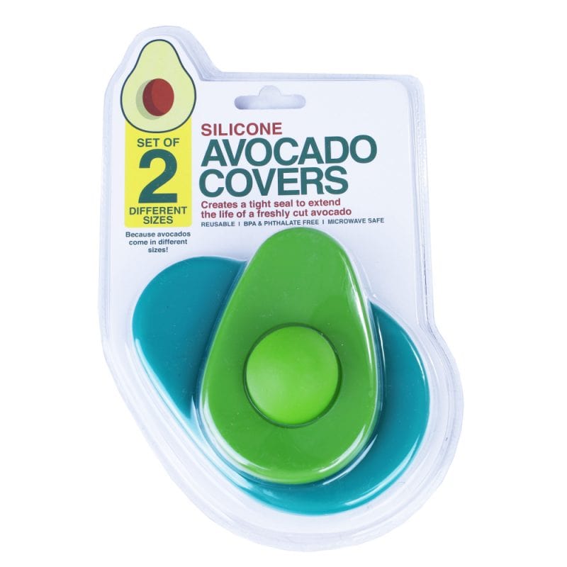 Set of 2 Avocado Cover Reusable Silicone Avocado Savers Fresh Greens