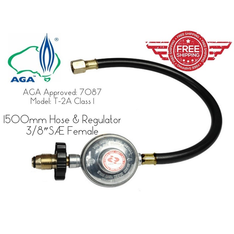 Bbq hose with regulator Clearance