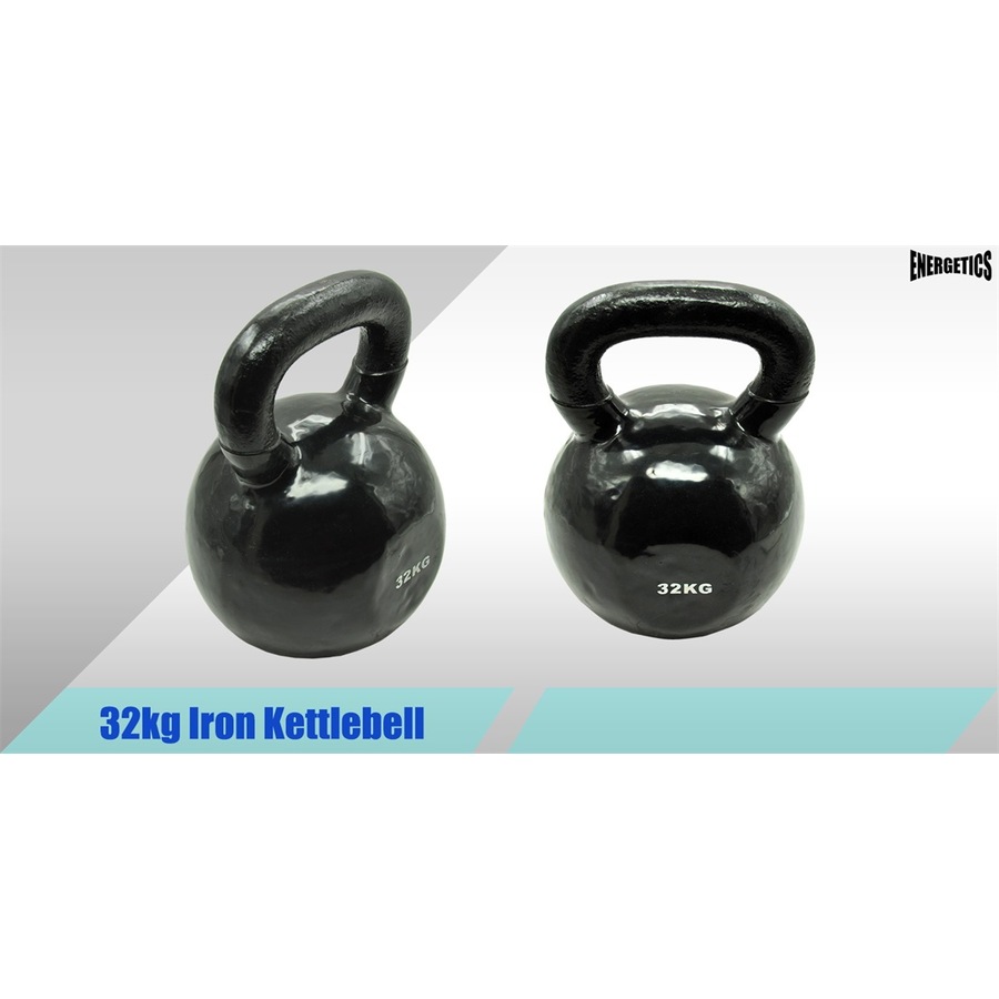 16kg x 2 + 32kg = Total 64kg Iron Vinyl Kettlebell Weight Gym Strength Training