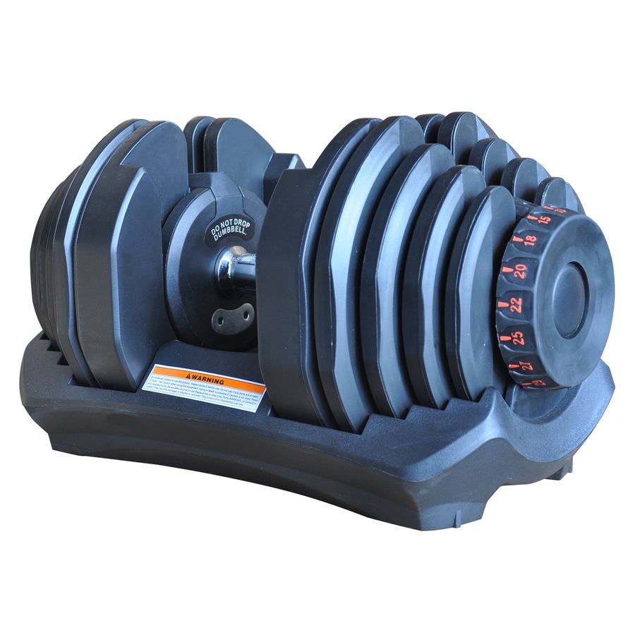 40kg x 2 Smart Adjustable Dumbbell Weight Set Combines 17 sets from 5 - 40kg