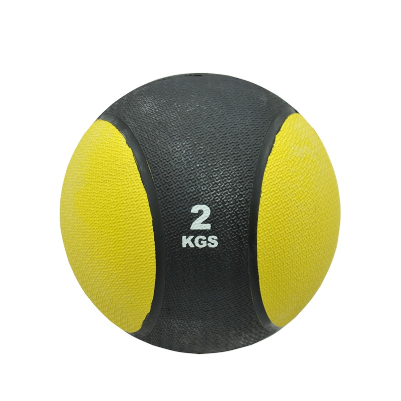 2kg Commercial Rubber Medicine Ball / Gym Fitness Exercise Ball ...