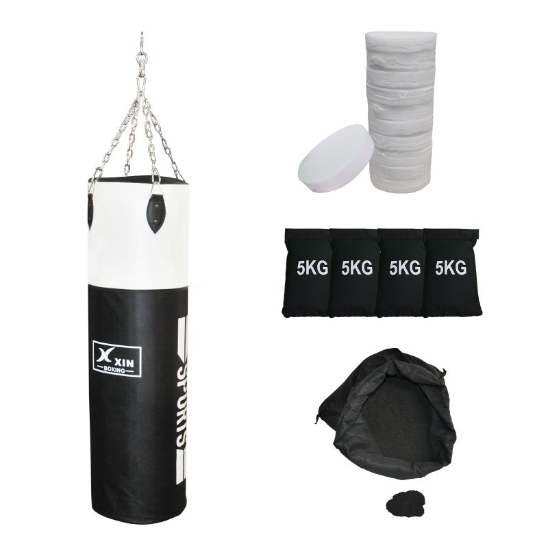 30kg Heavy Duty Boxing Punching Bag Solid Filled - Sports & Fitness > Boxing  & MMA